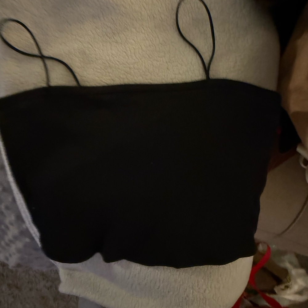 NWOT Alo goddess tank BLACK S